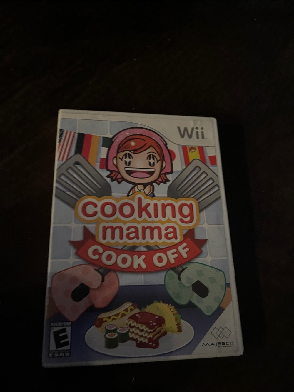 Tai Cooking Mama Cook Off Wii Game - White, Pink, Red, Green